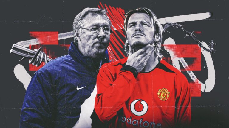 Grandes 'tretas' do futebol: David Beckham vs Sir Alex Ferguson