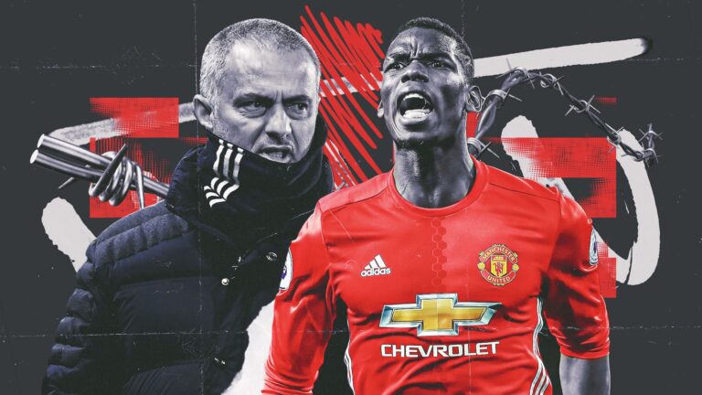 Grandes 'tretas' do futebol: como José Mourinho e Paul Pogba foram de...