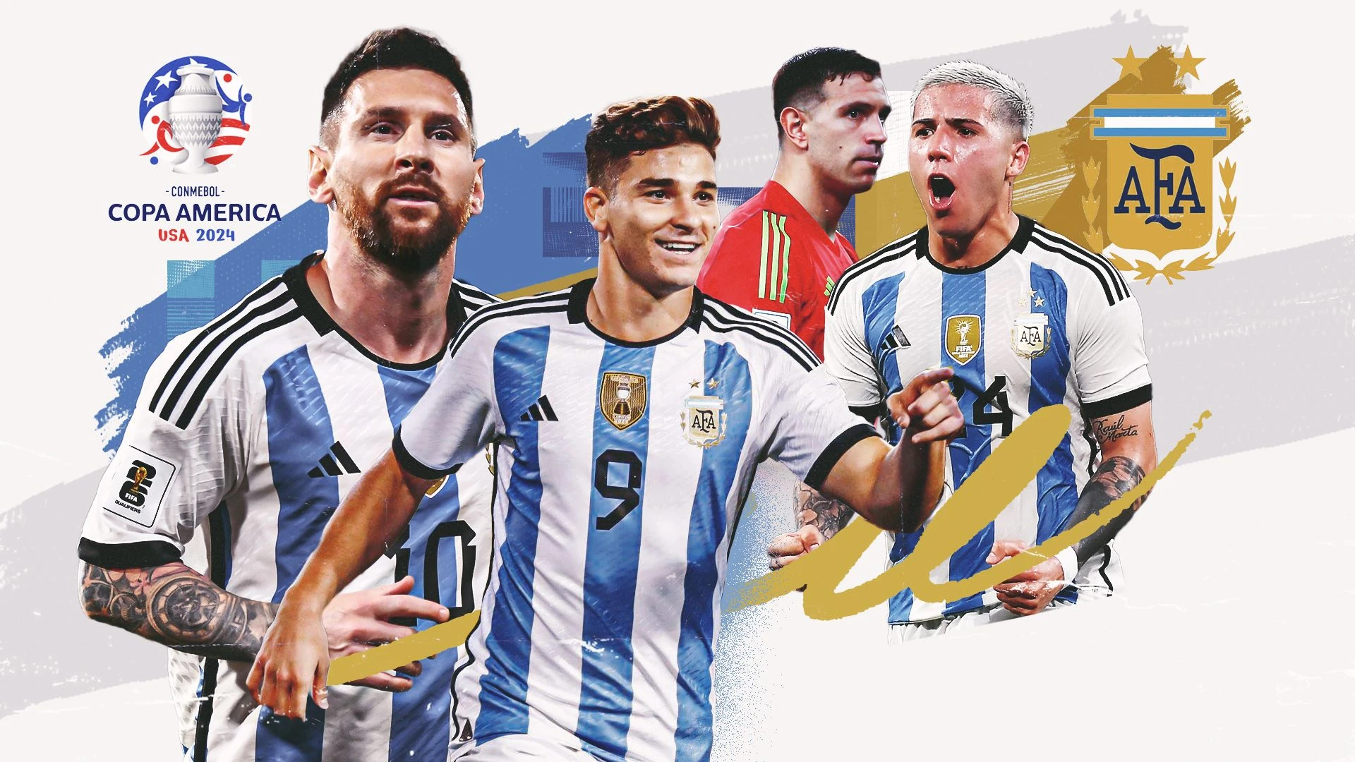 Os melhores e piores da seleção argentina na Copa América 2024