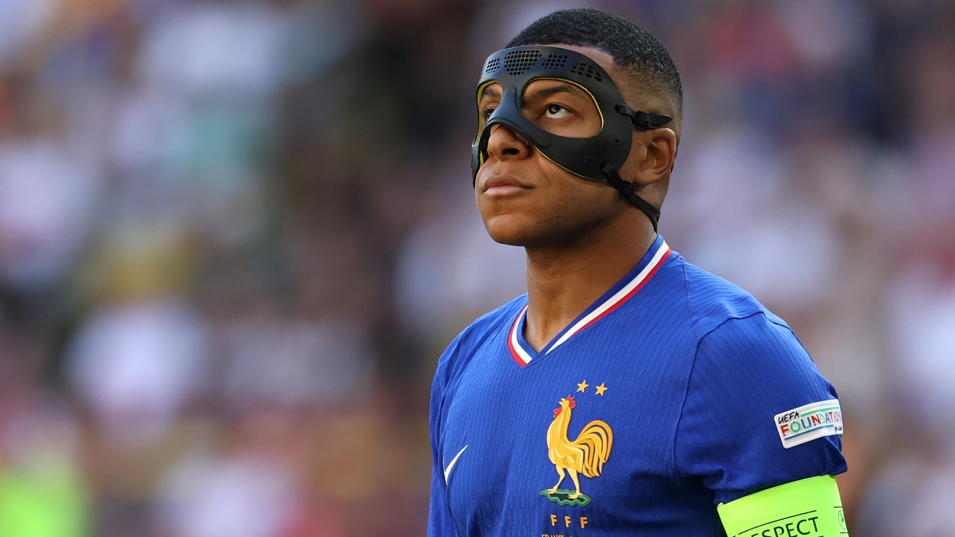 Máscara de Kylian Mbappé na Eurocopa 2024 é diferente e incomoda o...