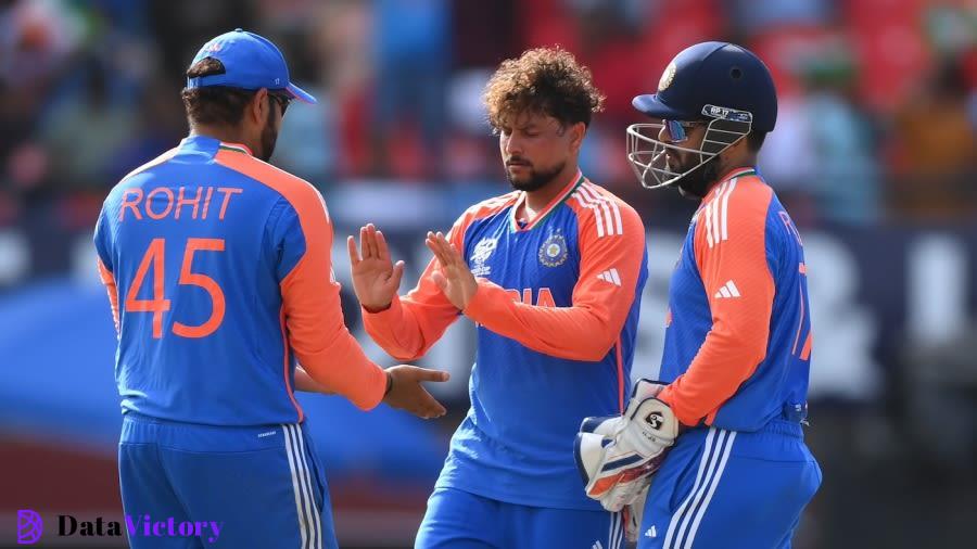 Chris Jordan gone, and that's Kuldeep Yadav's third