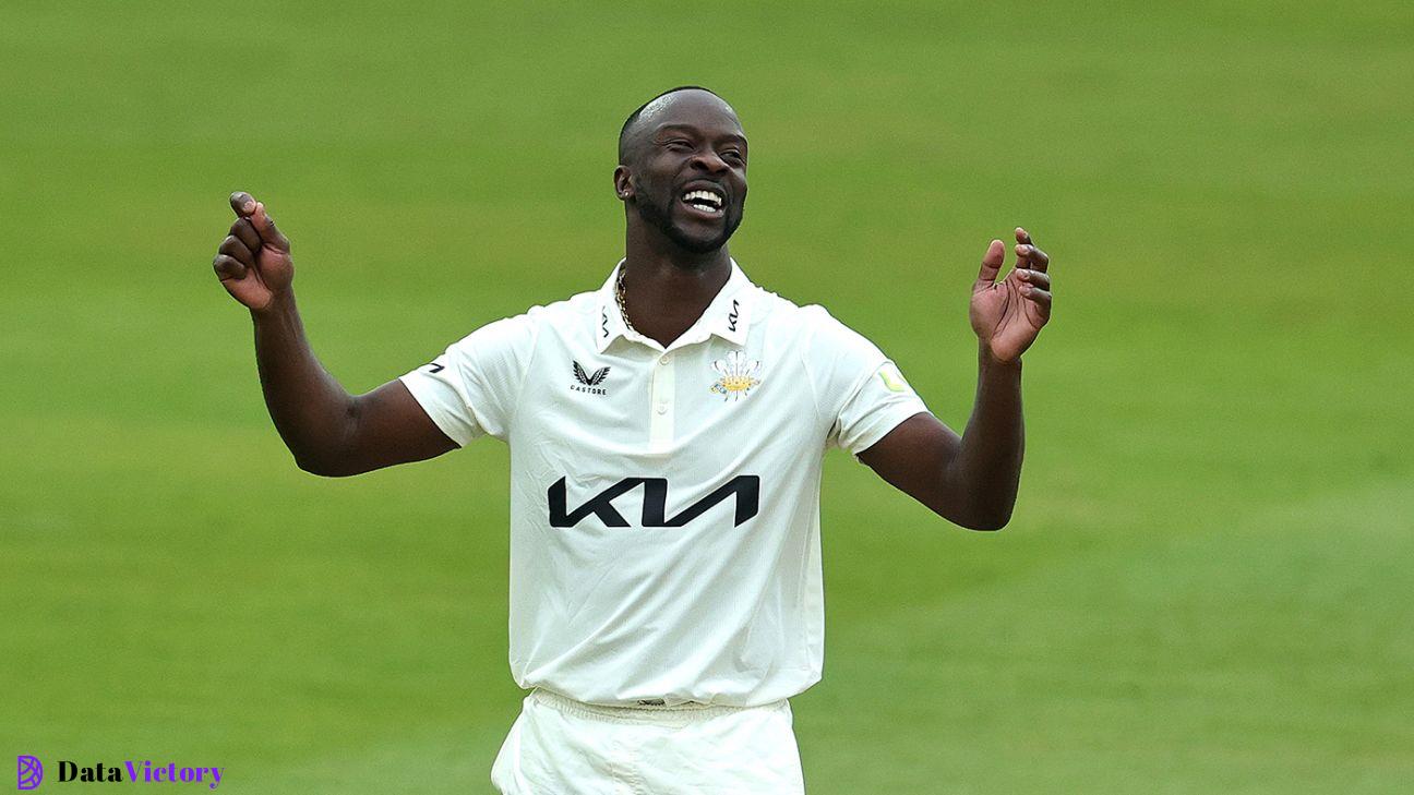 Kemar Roach is ruled out of the West Indies Test journey of England due to a knee injury.