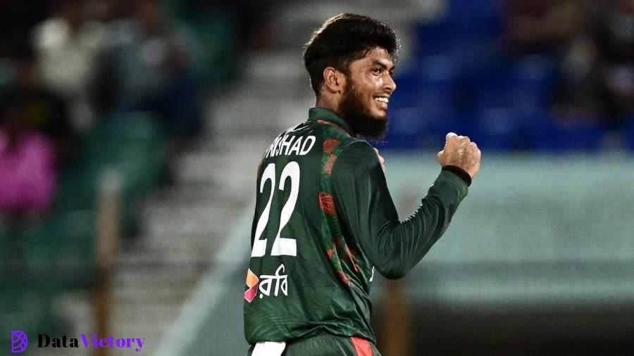 Rishad Hossain took two wickets in an over, Bangladesh vs Zimbabwe, 2nd T20I, Chattogram, May 5, 2024