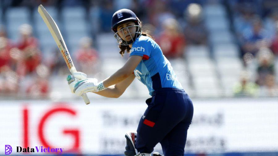 Maia Bouchier got to fifty at well over a run a ball, England vs New Zealand, 1st Women's ODI, Chester-le-Street, June 26, 2024