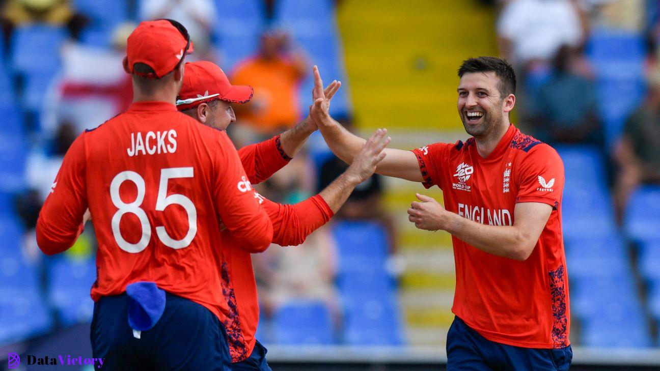 England's fast-coming team stage success is aided by Mark Wood's "nervous strength."