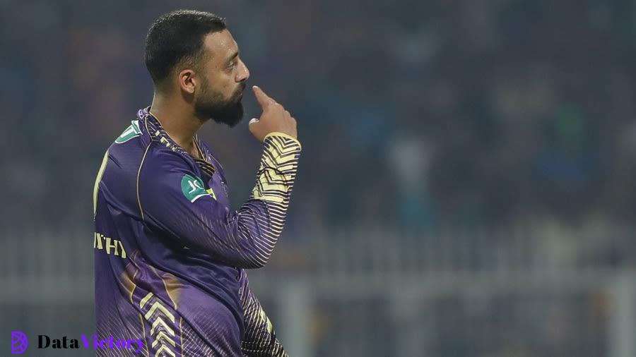 Varun Chakravarthy took two in two, Kolkata Knight Riders vs Rajasthan Royals, IPL 2024, Kolkata, April 16, 2024