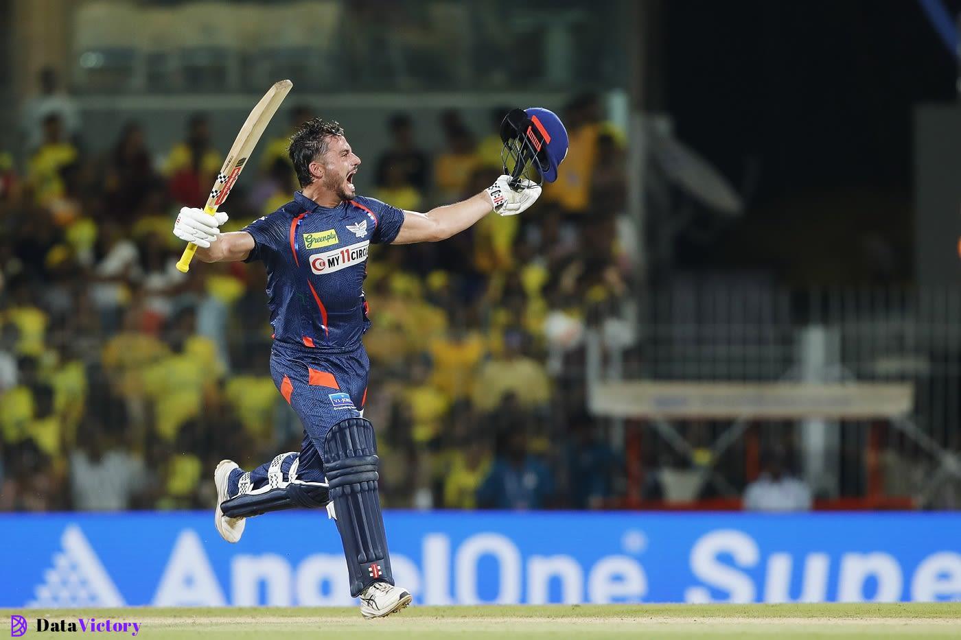 Marcus Stoinis scored a match-winning 63-ball 124, Chennai Super Kings vs Lucknow Super Giants, IPL 2024, Chennai, April 23, 2024