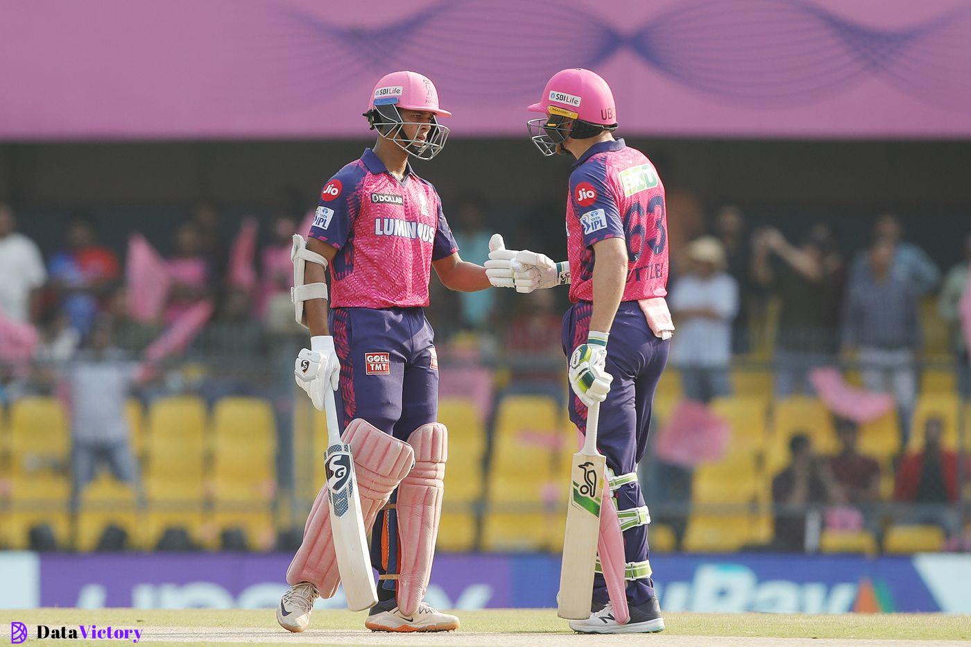 Yashasvi Jaiswal and Jos Buttler got Rajasthan Royals off to a flier, Rajasthan Royals vs Delhi Capitals, IPL 2023, Guwahati, April 8, 2023
