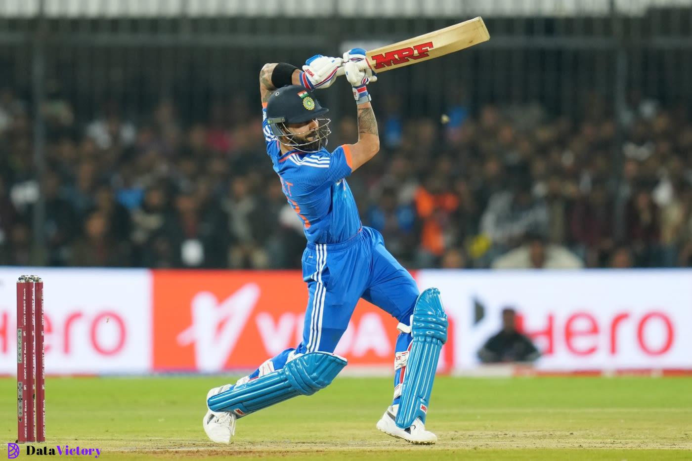 Virat Kohli marked his T20I comeback with an attractive cameo, India vs Afghanistan, 2nd T20I, Indore, January 14, 2024