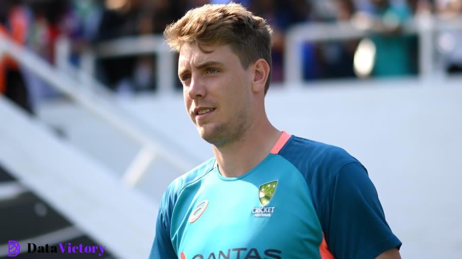 Cameron Green watches on ahead of the last day's play, Australia vs India, WTC final, fifth Day, The Oval, London, June 11, 2023