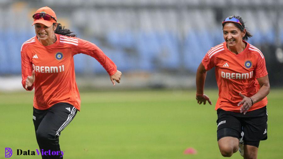 Smriti Mandhana and Harmanpreet Kaur enjoyed their training session, Mumbai, December 5, 2023