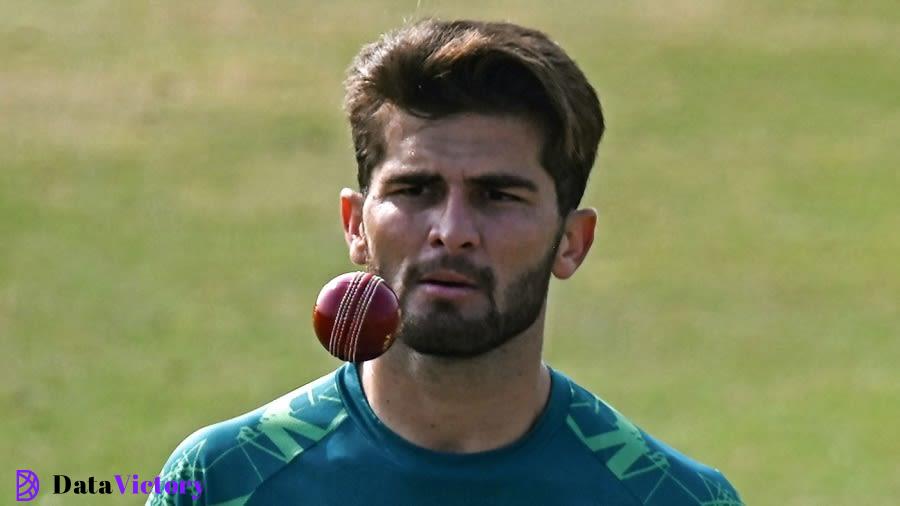 Shaheen Shah Afridi and a bright red cherry, Rawalpindi, November 23, 2023