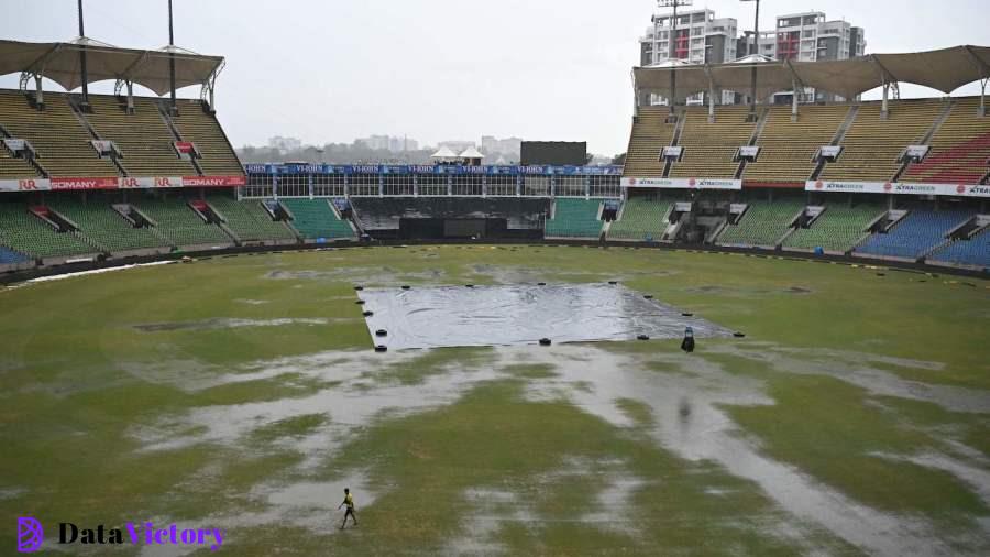 Rain on Saturday, and there is rain forecast for the evening of the match too, India vs Australia, 2nd men's T20I, Thiruvananthapuram, November 25, 2023