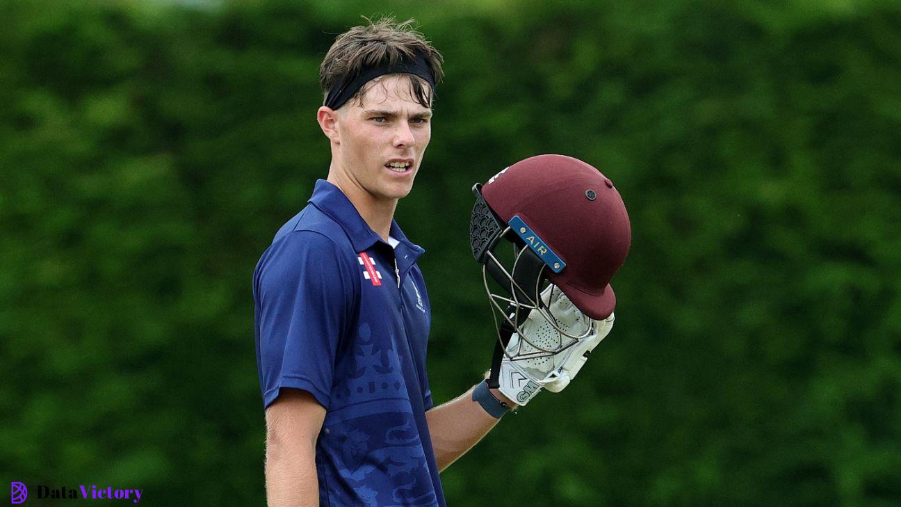 Archie Vaughan, brother of Michael, set for England Under- 19 Test album