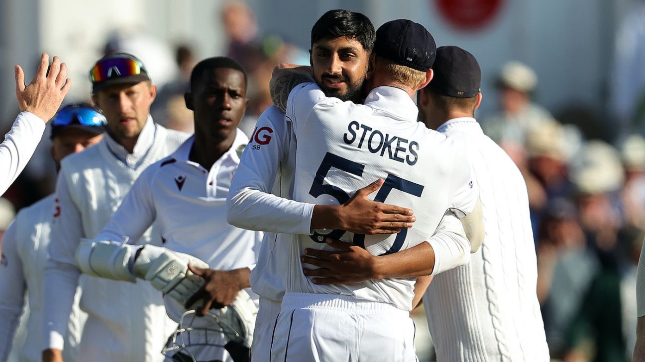 Ben Stokes: Shoaib Bashir ' showed the world what he is about' with matchwinning five-for