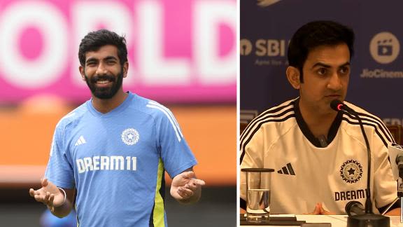 Gambhir: 'Our responsibility to have Bumrah fresh for important games'