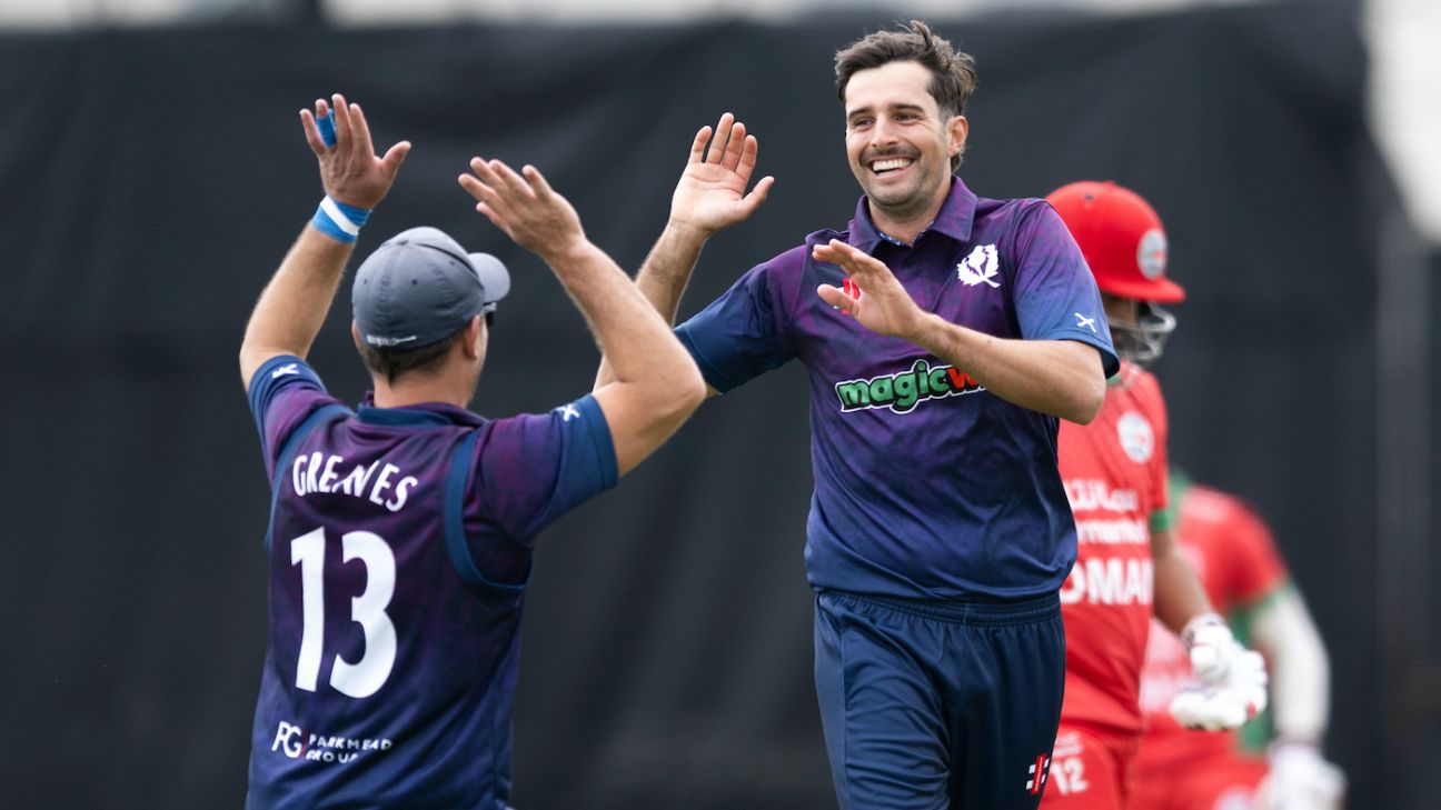 Scotland's Charlie Cassell breaks ODI history with seven-for on album