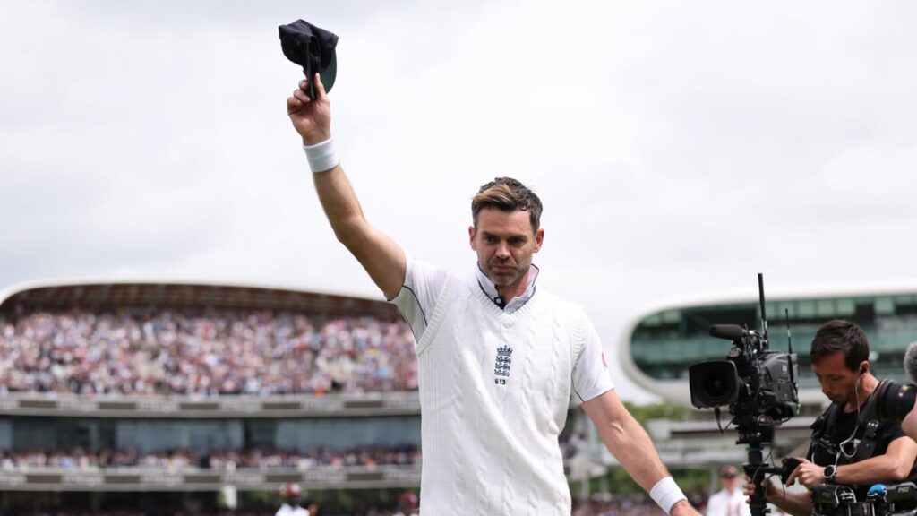 Following his retirement from the Test, James Anderson is considering starting a...