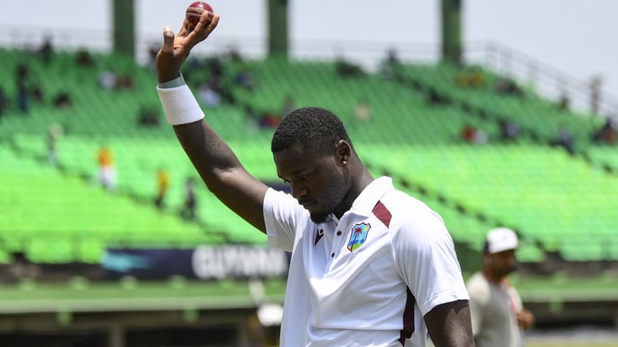 Jayden Seales picked up his best figures in Test cricket, West Indies vs South Africa, 2nd Test, day 3, Providence, August 17, 2024