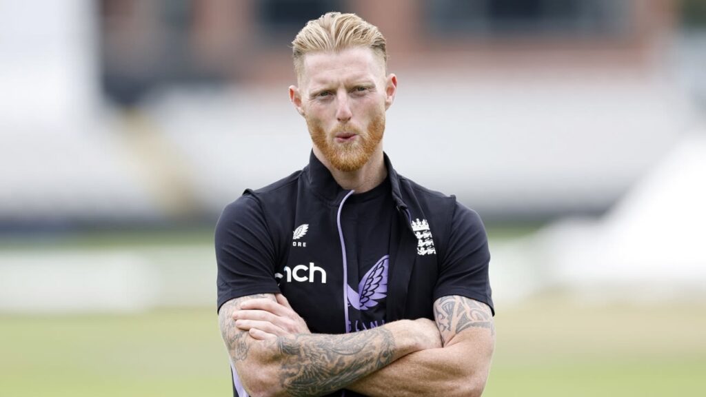 Ben Stokes recovering from a hamstring injury and making plans for a...