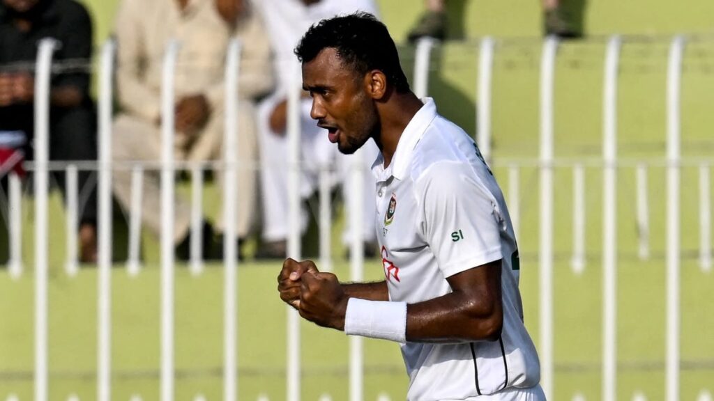 With a groin injury, Shiful Islam was excluded from the minute Test against Pakistan.