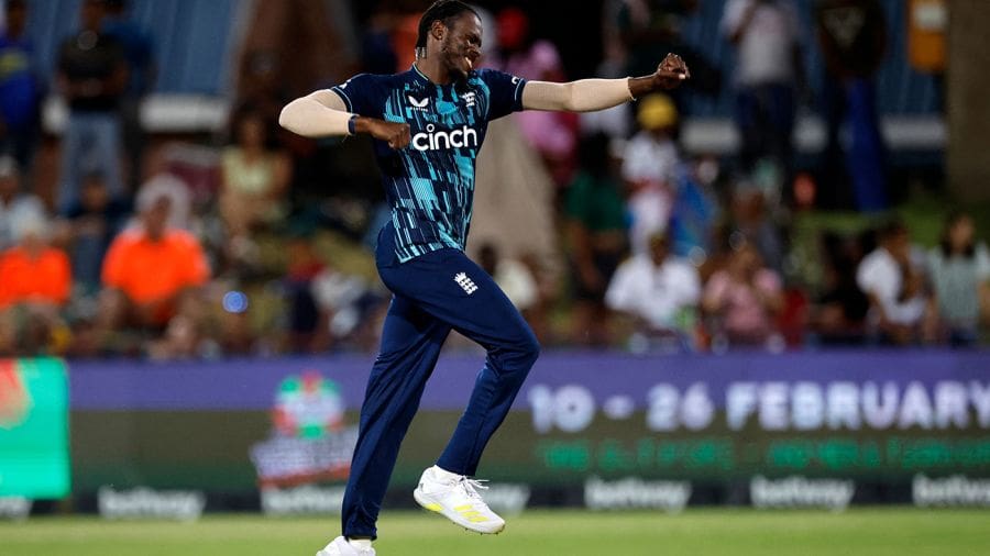 Jofra Archer claimed his maiden five-wicket haul in ODIs, South Africa vs England, 3rd ODI, Kimberley, February 1, 2023