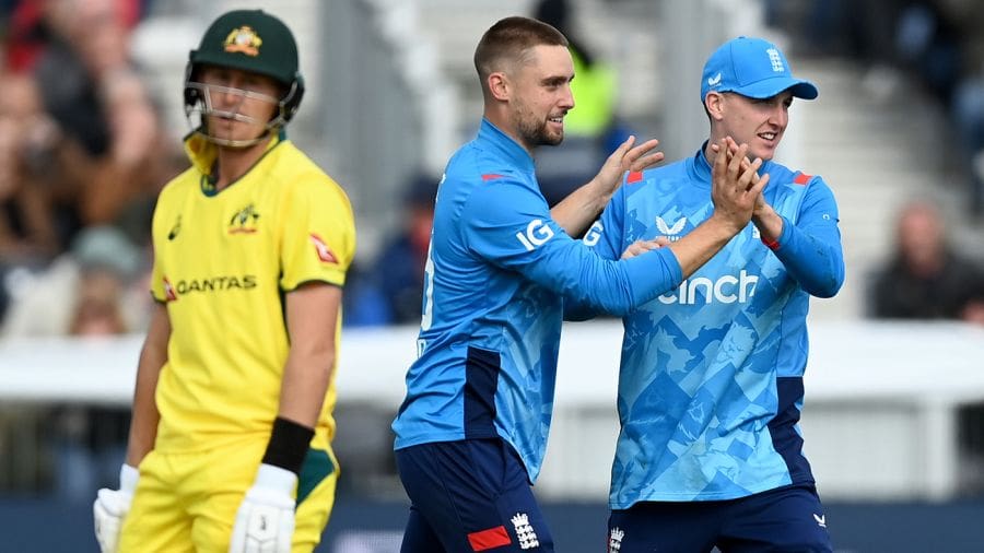 Will Jacks celebrates after dismissing Marnus Labuschagne, England vs Australia, 3rd ODI, Chester-le-Street, September 24, 2024