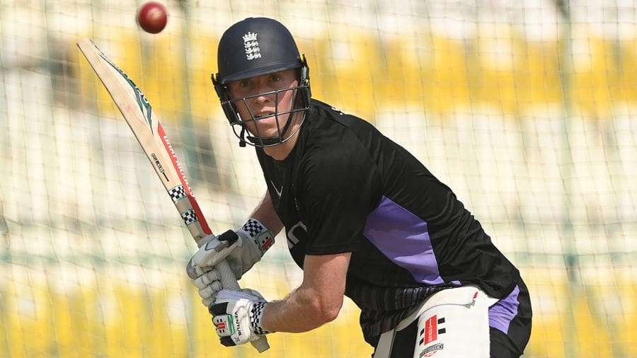 Zak Crawley was back in the nets, Multan, October 4, 2024