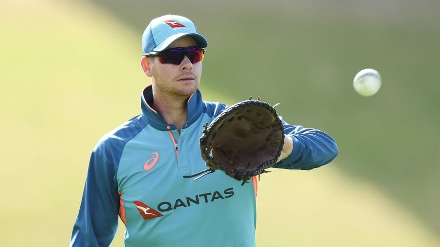 Steven Smith trains before the T20I series against New Zealand, New Zealand vs Australia, Wellington, February 19, 2024 