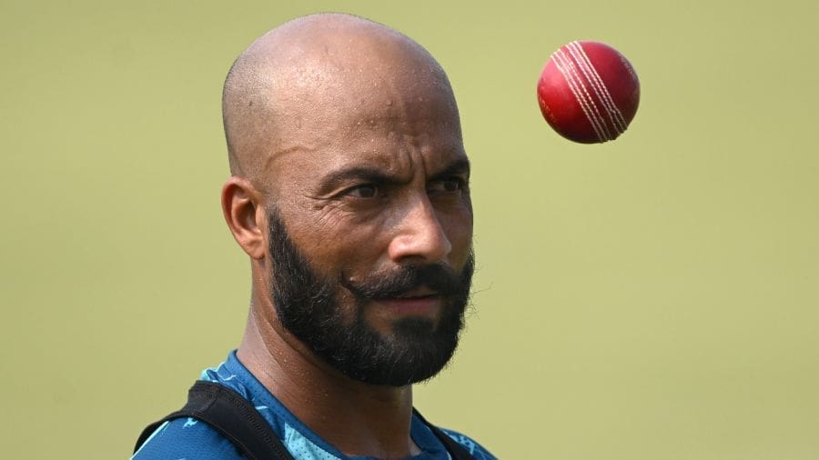 Sajid Khan in the nets ahead of the third Test, Pakistan vs England, 2nd Test, Rawalpindi, October 23, 2024