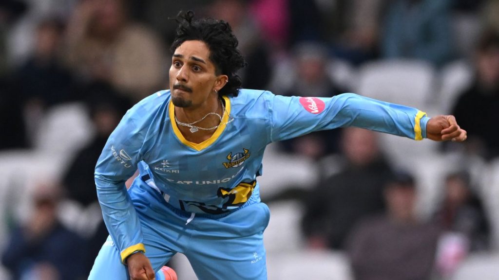 Jafer Chohan, Yorkshire legspinner, fast-tracked for England white-ball journey of Caribbean