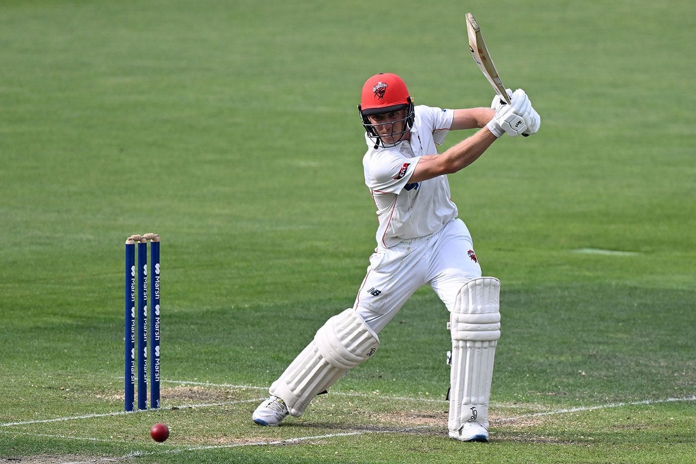 Nathan McSweeney scored a superb century, Tasmania vs South Australia, Sheffield Shield, Hobart, March 11, 2024