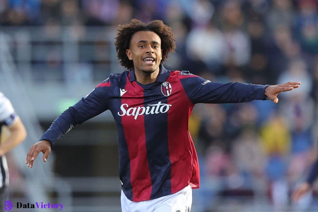 Joshua Zirkzee of FC Bologna