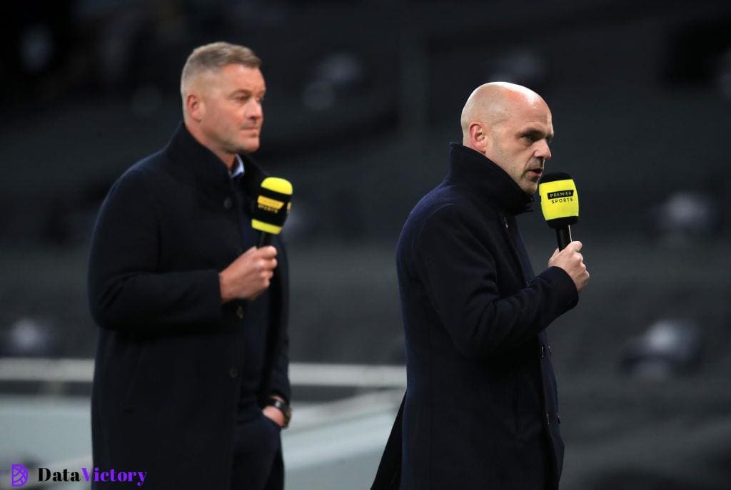 Danny Murphy stations his inward Danny Lawenson with an Italian quip," They're...