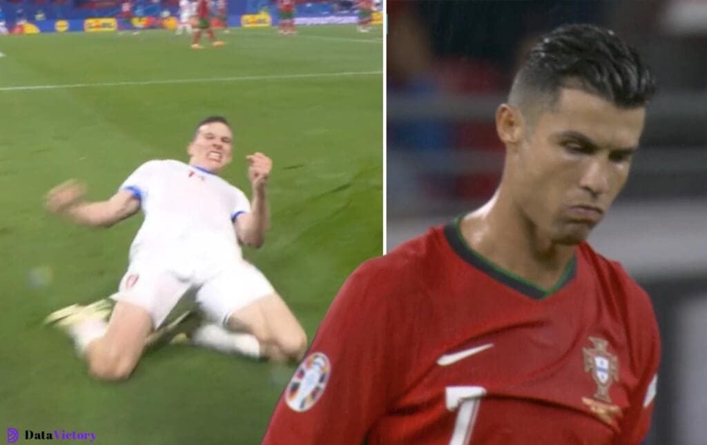 See: Cristiano Ronaldo is angry as the Czech Republic celebrated their most...