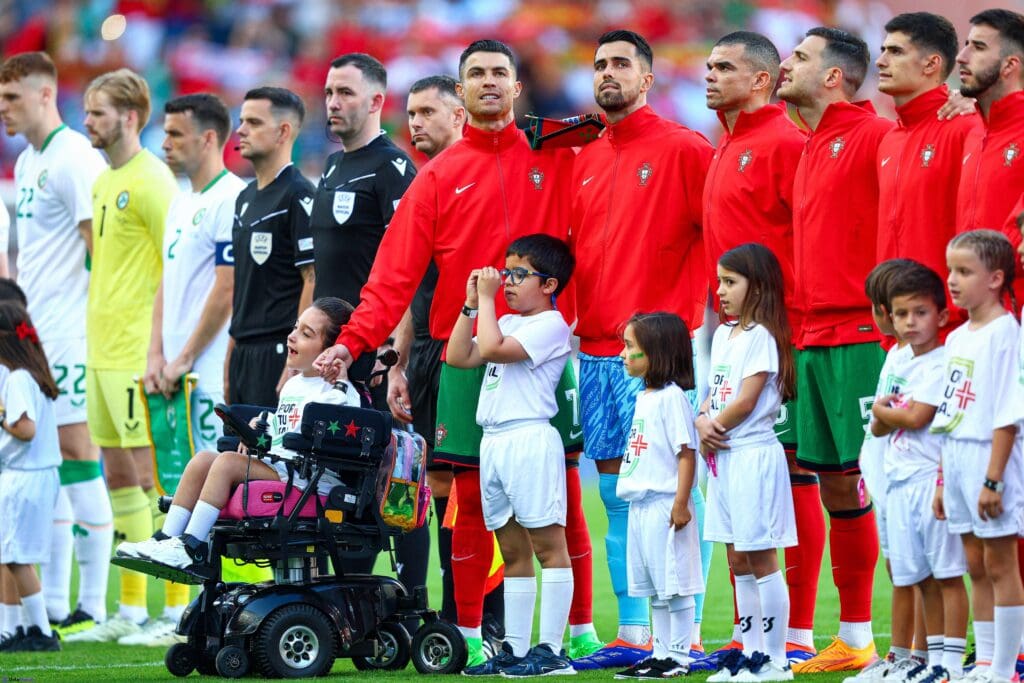 Cristiano Ronaldo swayes during Portugal's regional anthem at Euro 2024, but why?