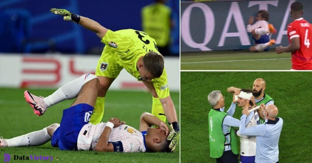 Euro 2024: France stars Antoine Griezmann and Kylian Mbappe suffer crazy injury...