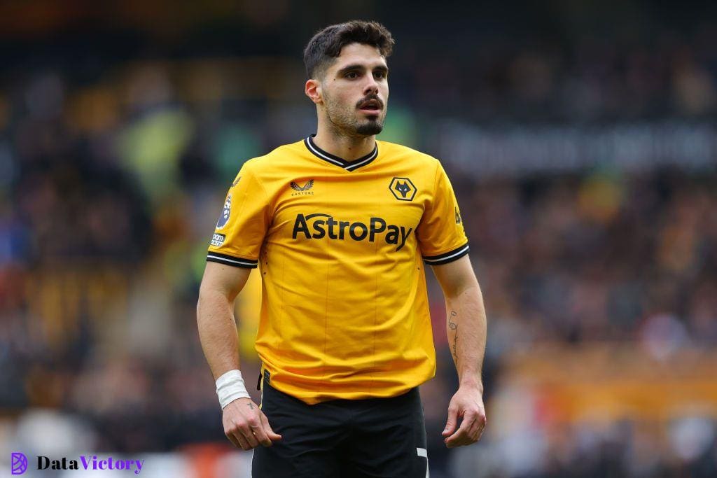 Pedro Neto of Wolverhampton Wanderers during the Premier League match between Wolverhampton Wanderers and Fulham FC at Molineux on March 09, 2024 in Wolverhampton, England. (Photo by James Gill - Danehouse/Getty Images) (Photo by James Gill - Danehouse/Getty Images)