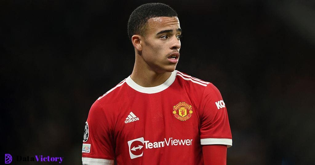 Manchester United forward Mason Greenwood during a Champions League match against Young Boys in 2021.