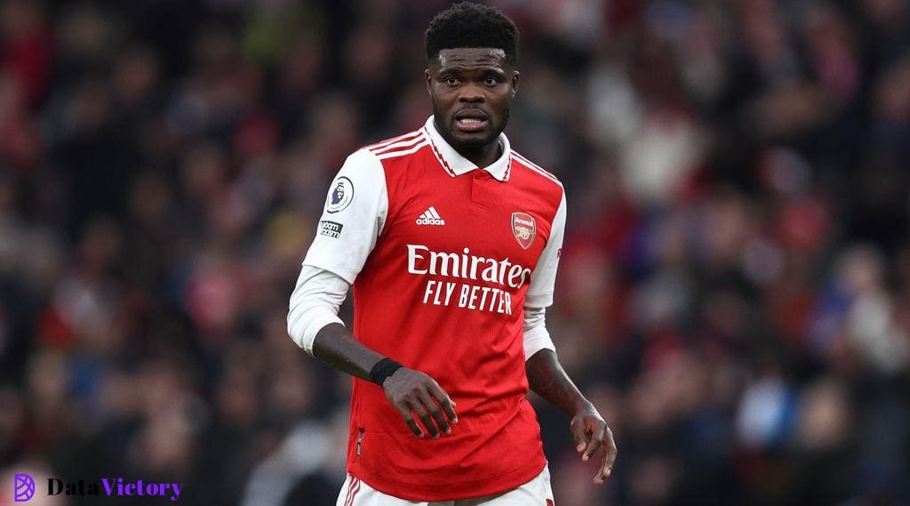 Thomas Partey of Arsenal during a match