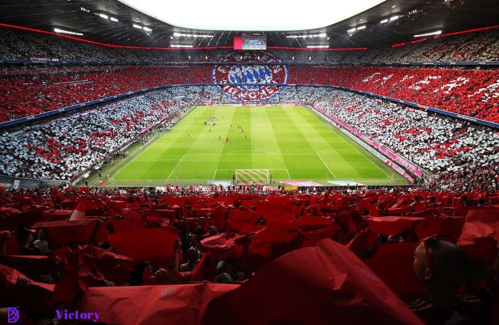 Germany vs Scotland Euro 2024 A general view of Allianz arena before the Bayern Muenchen v Manchester United Friendly Match at Allianz Arena on August 5, 2018 in Munich, Germany. (Photo by Adam Pretty/Bongarts/Getty Images)