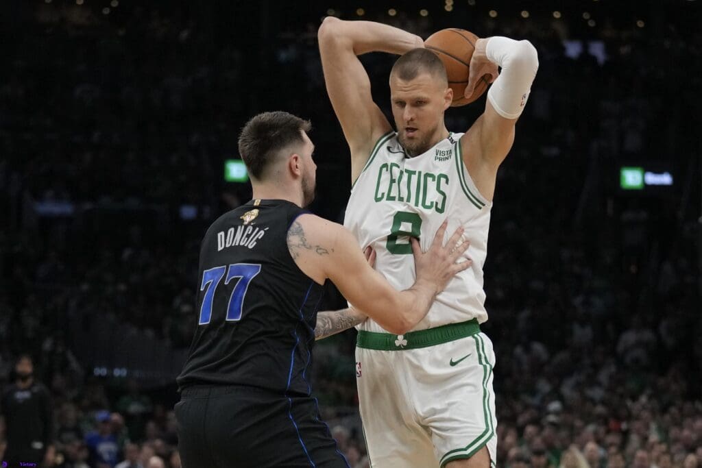 With a "rare damage," Celtics middle Kristaps Porzi is doubtful for Game 3 of the NBA Finals.