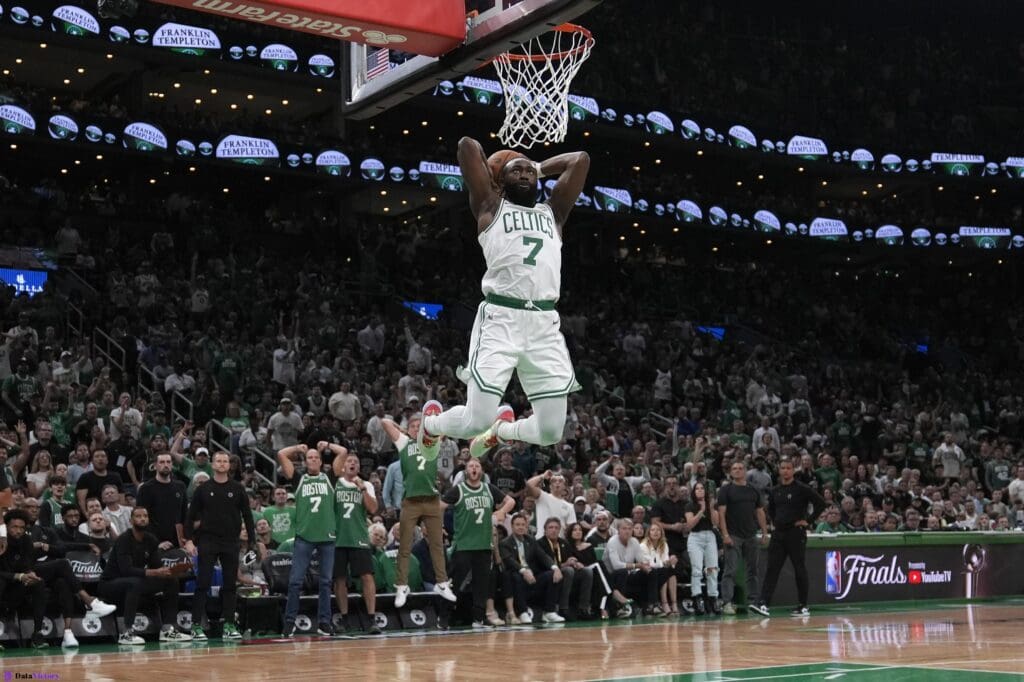 2024 NBA FinaIs: Is Jaylen Brown the Celtics ' best person? That's...