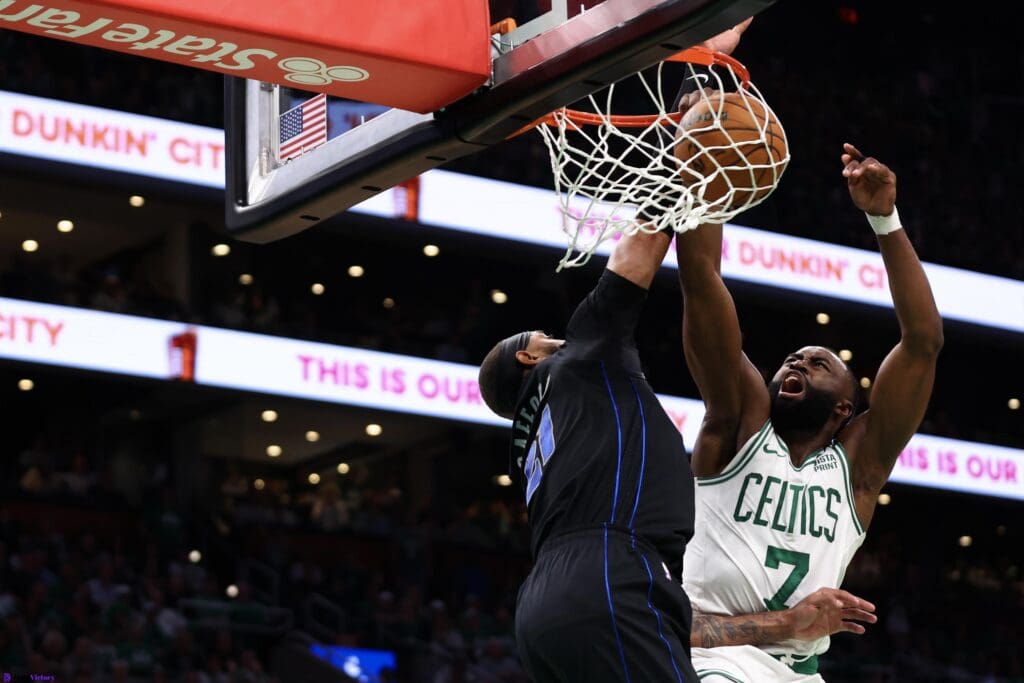 2024 NBA Finals: Jaylen Brown's protective genius helps limit Mavericks ' fierce...