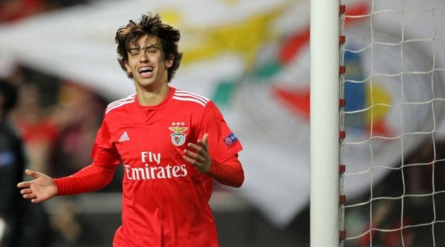 Joao Felix Benfica forward before moving to Atletico Madrid