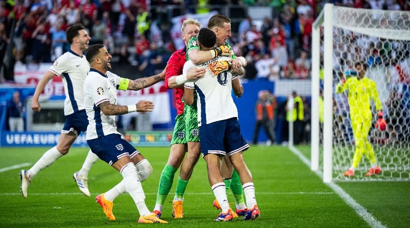 When is England's Euro 2024 semi- last?