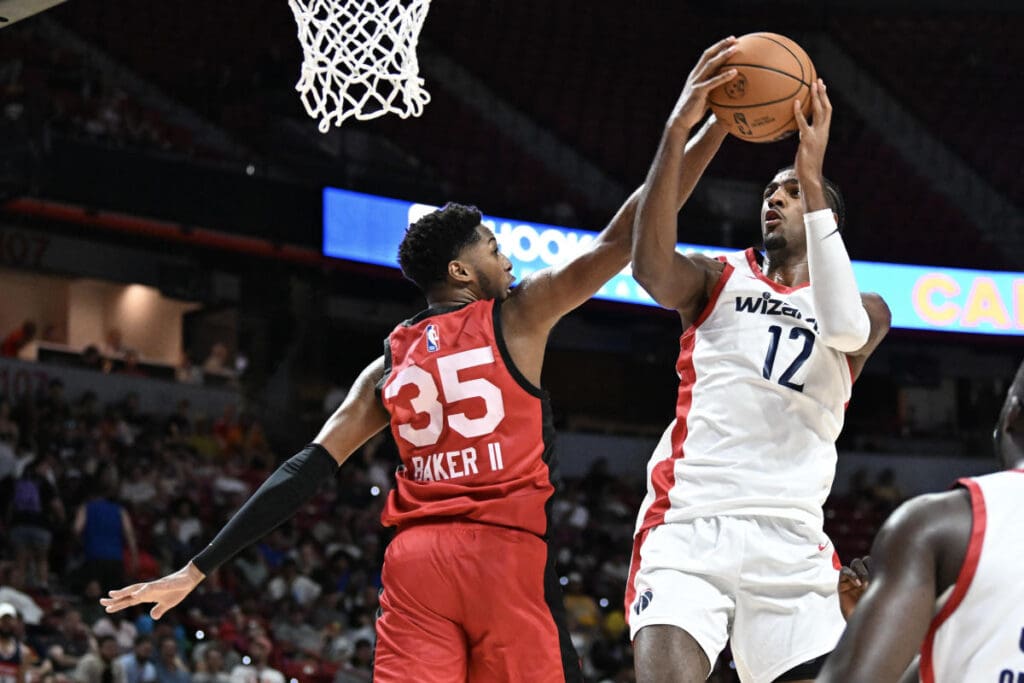 NBA Summer League: Alex Sarr's Wizards beat Zaccharie Risacher and Hawks in...