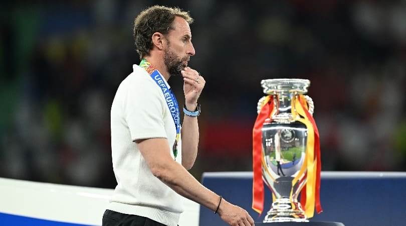 The FA transfer Gareth Southgate speech, addressing the chase for his son