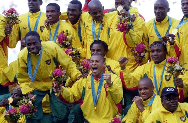 Cameroon won the gold medal in 2000