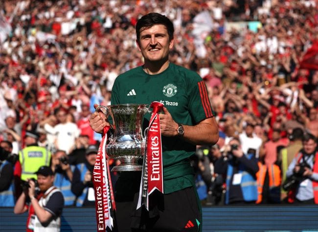 Manchester United defender Harry Maguire.